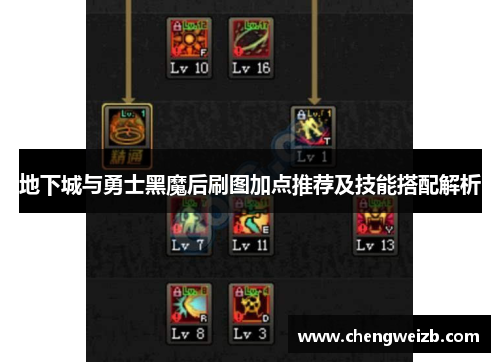 地下城与勇士黑魔后刷图加点推荐及技能搭配解析